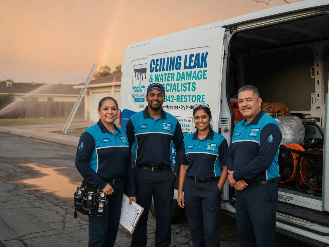 Ceiling Leak Cleanup company in Blomkest, MN