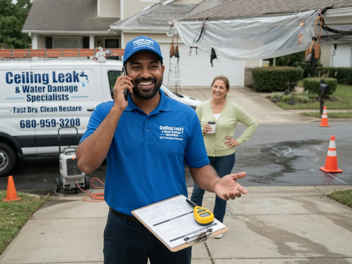 Ceiling Leak Cleanup Blomkest, MN FAQs